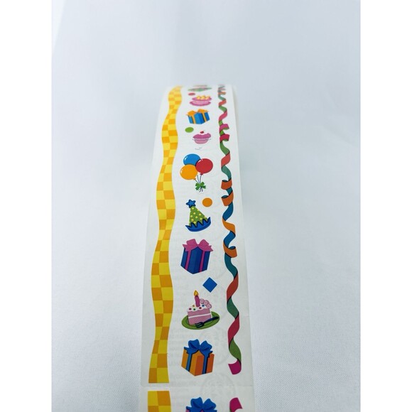 Vintage Sandy Lion Sticker Roll Birthday Party Border Scrapbooking‎ Sandylion - Picture 5 of 12